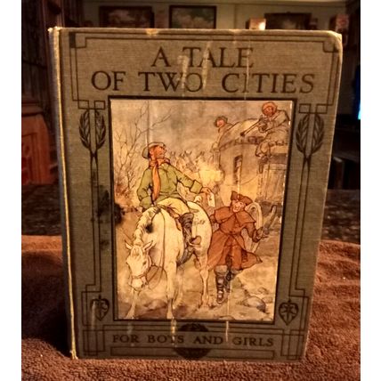 A Tale Of Two Cities Retold For Children By Alice F. Jackson 1913 Great Shape