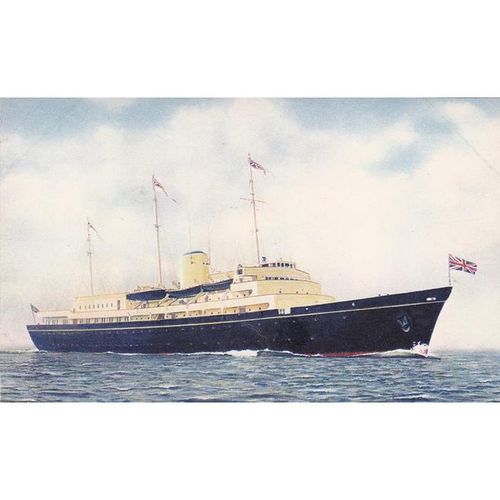 Royal Yacht Britannia Postcard (S11818) See Condition