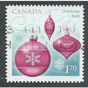CAN 2010 $1.70 (S/A) 'CHRISTMAS' FINE USED (EBID44-227)