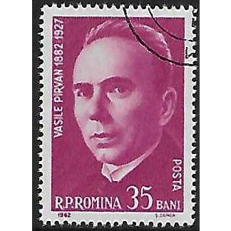 Mi 2071: 35 b. bright purple Romanian Celebrities: Vasile Pirvan (Archaeologist)