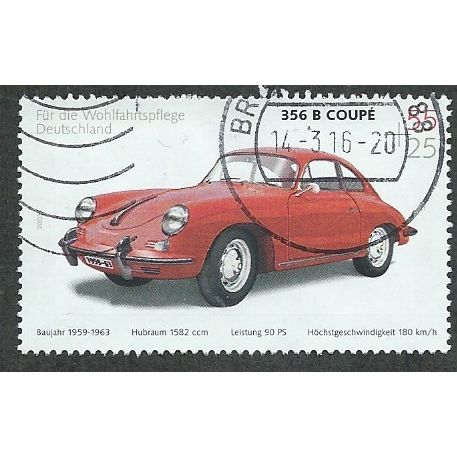 GER 2003 €0.55 +25 'CARS - PORSCHE 356 B COUPE' FINE USED (EBID48-552)
