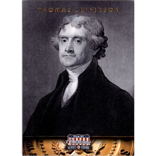 2012 Americana Heroes And Legends Thomas Jefferson #3