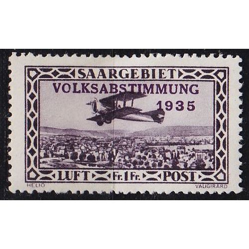 GERMANY Saar [1934] MiNr 0197 ( */mh )