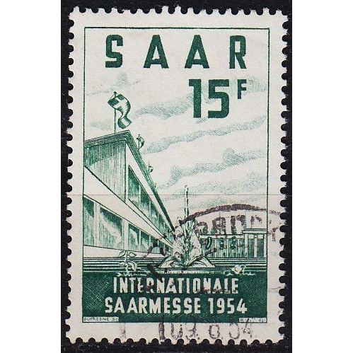 GERMANY Saar [1954] MiNr 0348 ( O/used )