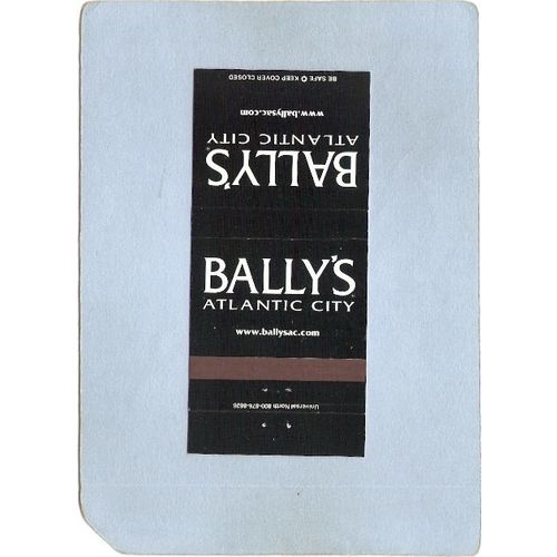 New Jersey Atlantic City Matchcover Bally's Atlantic City~3609