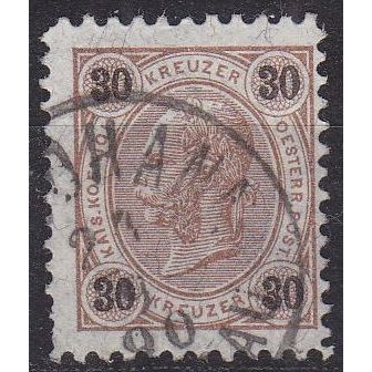 ÖSTERREICH AUSTRIA [1890] MiNr 0059 Misch ( O/used )