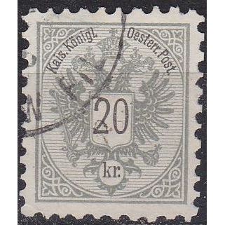 ÖSTERREICH AUSTRIA [1883] MiNr 0048 A ( O/used )
