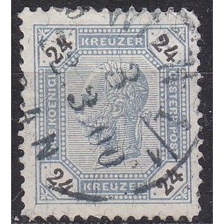 ÖSTERREICH AUSTRIA [1890] MiNr 0058 K ( O/used )