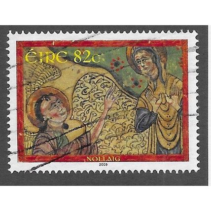 IRE 2009 82c 'CHRISTMAS' FINE USED (EBID73-053)