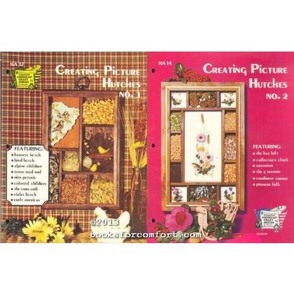 Creating Picture Hutches No 1 HA12 and No 2 HA14 2 Books