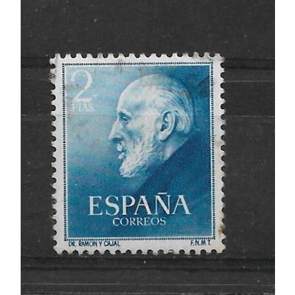Spain.SG1139 2p Dr. Ramon y Cajal (physician).Fine Used.Feb22