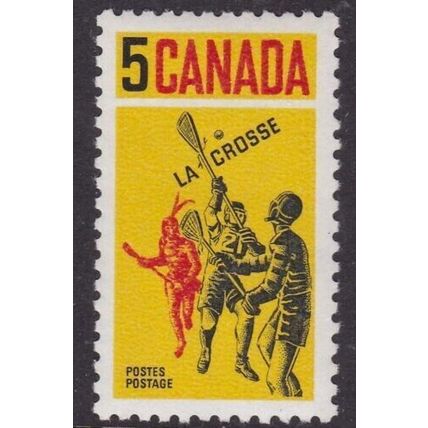 Canada 1968 Lacrosse SG 625 Mint Very Lightly Hung VGC