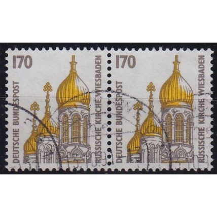 GERMANY BUND [1991] MiNr 1535 ( O/used ) [01] Sehenswürdigkeiten 2er