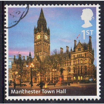 GB 2012 UK A-Z - Manchester Town Hall 1st Used