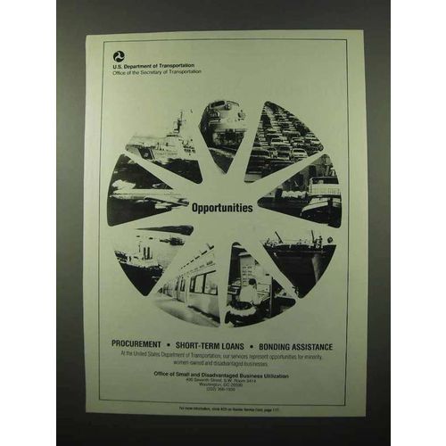 1993 U.S. Department of Transportation Ad