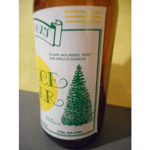 Brenocks Newfoundland Spruce Beer Bottle