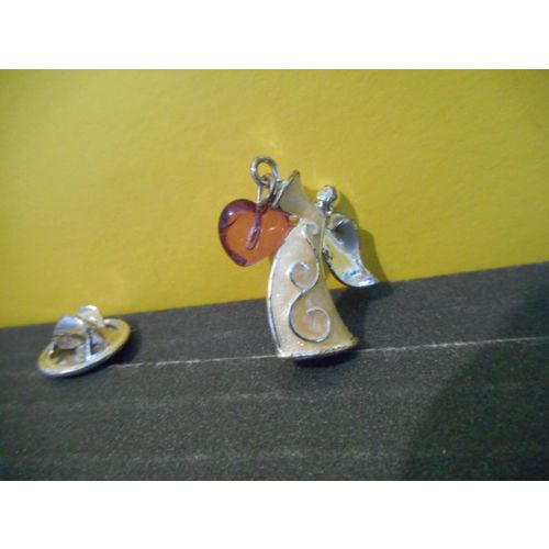 White Angel Lapel pin