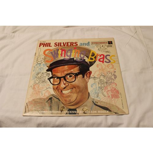 Phil Silvers LP-PHIL SILVERS AND HIS SWINGING BRASS MONO