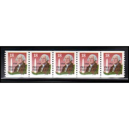 2149a 18c George Washington Very Fine MNH LGG PNC 33333/5 X2325