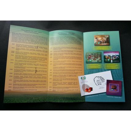 Malaysia 100th Anniv Of Palm Oil Industry 2017 Fruit (FDC pair) *signed *rare