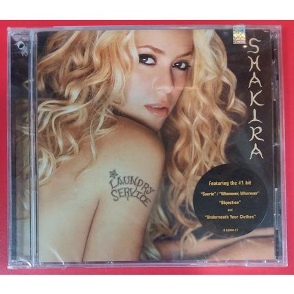 LAUNDRY SERVICE by SHAKIRA (CD, 2001 - USA - Sony) BRAND NEW, "FACTORY SEALED"