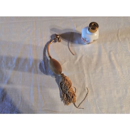 Vintage / Collectible, Aynsley, Bone China, Perfume Dispenser / Sprayer - Tested
