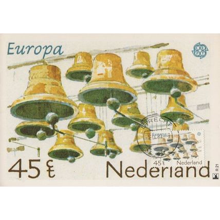 Europa Nederland 1981 Bell Ringing Dutch FDC Postcard