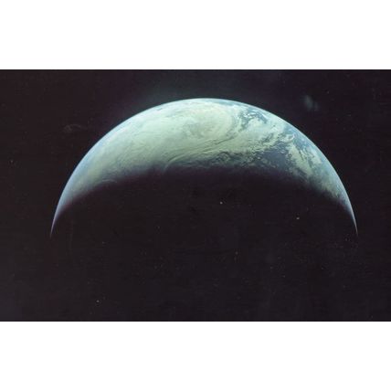 Earth From Apollo 4 Camera Mission Space Photo Saturn 5 Postcard