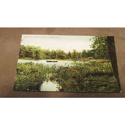 Early postcard - Frinton Lake, Nr Great Yarmouth, Norfolk