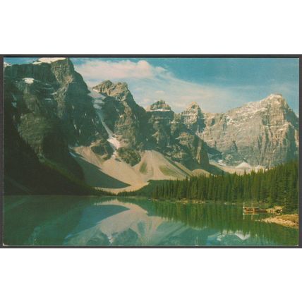 Lake Moraine, Alberta, c.1960s - Coast Publishing Co Postcard