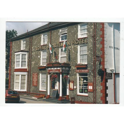 Royal Sportsman Hotel Porthmadog Postcard Gwynedd Wales