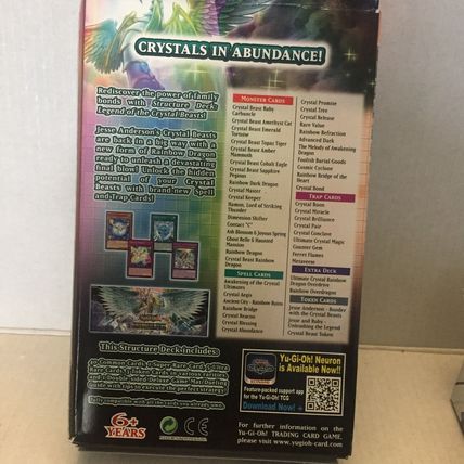 NEW Yu-Gi-Oh Legend of the Crystal Beasts & Saga of Blue Eyes White Dragon