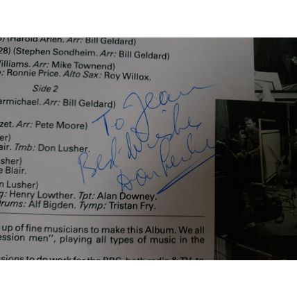 The Don Lusher Big Band – Cavatina (BBR1006) 1980 (LP) **SIGNED COVER**