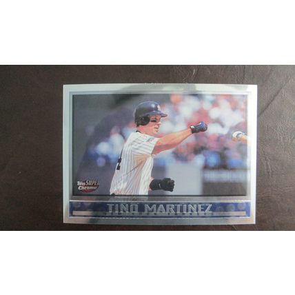 Three (3) Tino Martinez Baseball Cards (See Pictures and Descriptions Below)