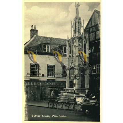 Butter Cross, Winchester, Hants, RP 2599 TVAP Postcard