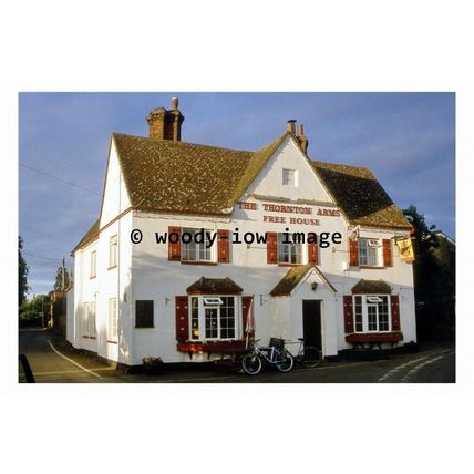 pu0180 - The Thornton Arms Pub , Everton , Bedfordshire - print