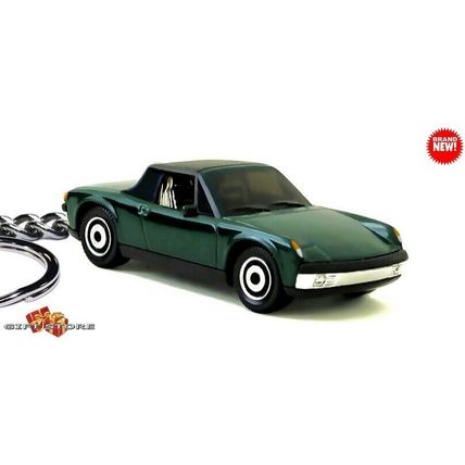 RARE KEYCHAIN GREEN PORSCHE 914/6 CUSTOM Ltd EDITION GREAT GIFT NOVELTY