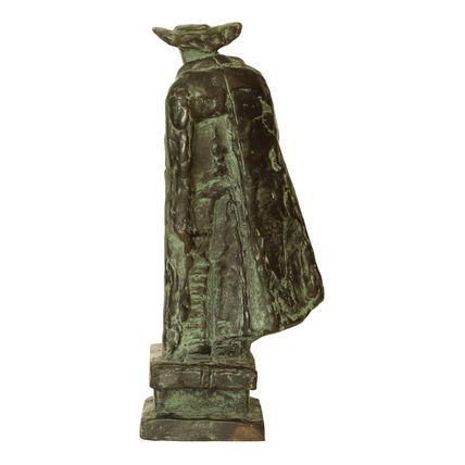 Bronzen beeld Eric Claus : Commedia Dell'Arte | Il Dottore, z.j.
