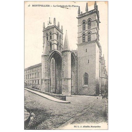 34 - Montpellier - la cathédrale St Pierre