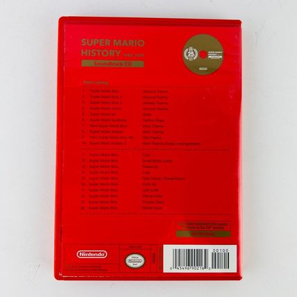 Super Mario History 1985-2010 Collectors CD & Booklet