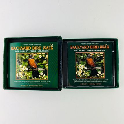 Backyard Bird Walk Audio CD & Booklet Northword Press Lang Elliott, John Sill