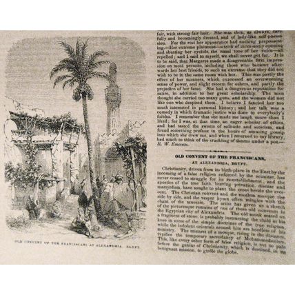 Penryhn Slate Quarries In Wales + Franciscans Convent - Gleason's Pictorial 1852