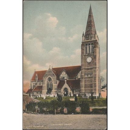 Lyndhurst Church, Hampshire, 1913 - FGO Stuart Postcard