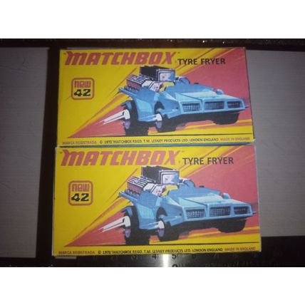 Matchbox - No42 Tyre Fryer Replica / Reproduction box
