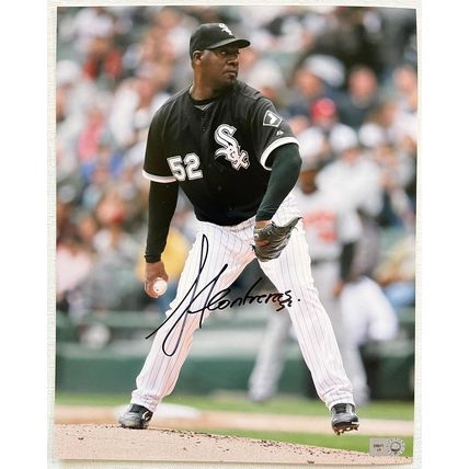 Jose Contreras Signed Autographed Glossy 8x10 Photo Chicago White Sox : MLB Auth