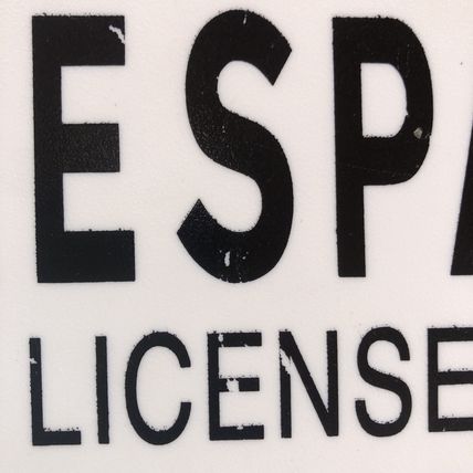 Original ILLINOIS No Trespassing HUNTING Preserve Area Wildlife Code 3.27 Sign