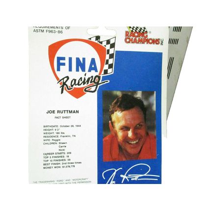 Racing Champions 1/64 1993 Nascar #20 FINA Joe Ruttman