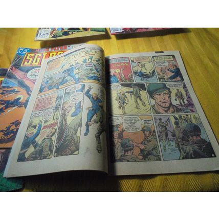 SGT. ROCK & WAR COMICS LOT! $32.00 Shipped! This Lot has several DC and Marvel