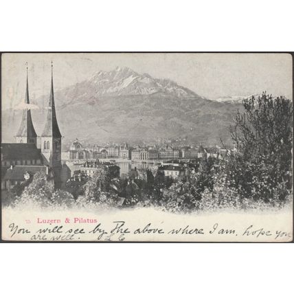 Luzern & Pilatus, 1903 - AK