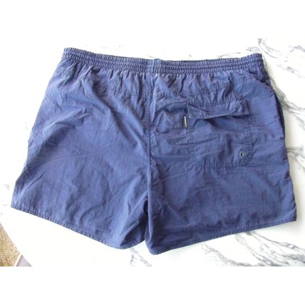(elastic gone) Speedo Blue Mens Swim Shorts L Mesh Insert Swimming Trunks sports